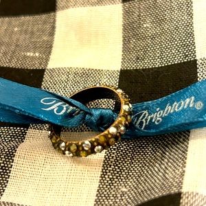 Brighton crystal ring size 8.